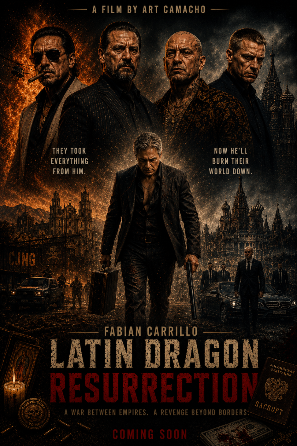 Latin Dragon: Resurrection poster